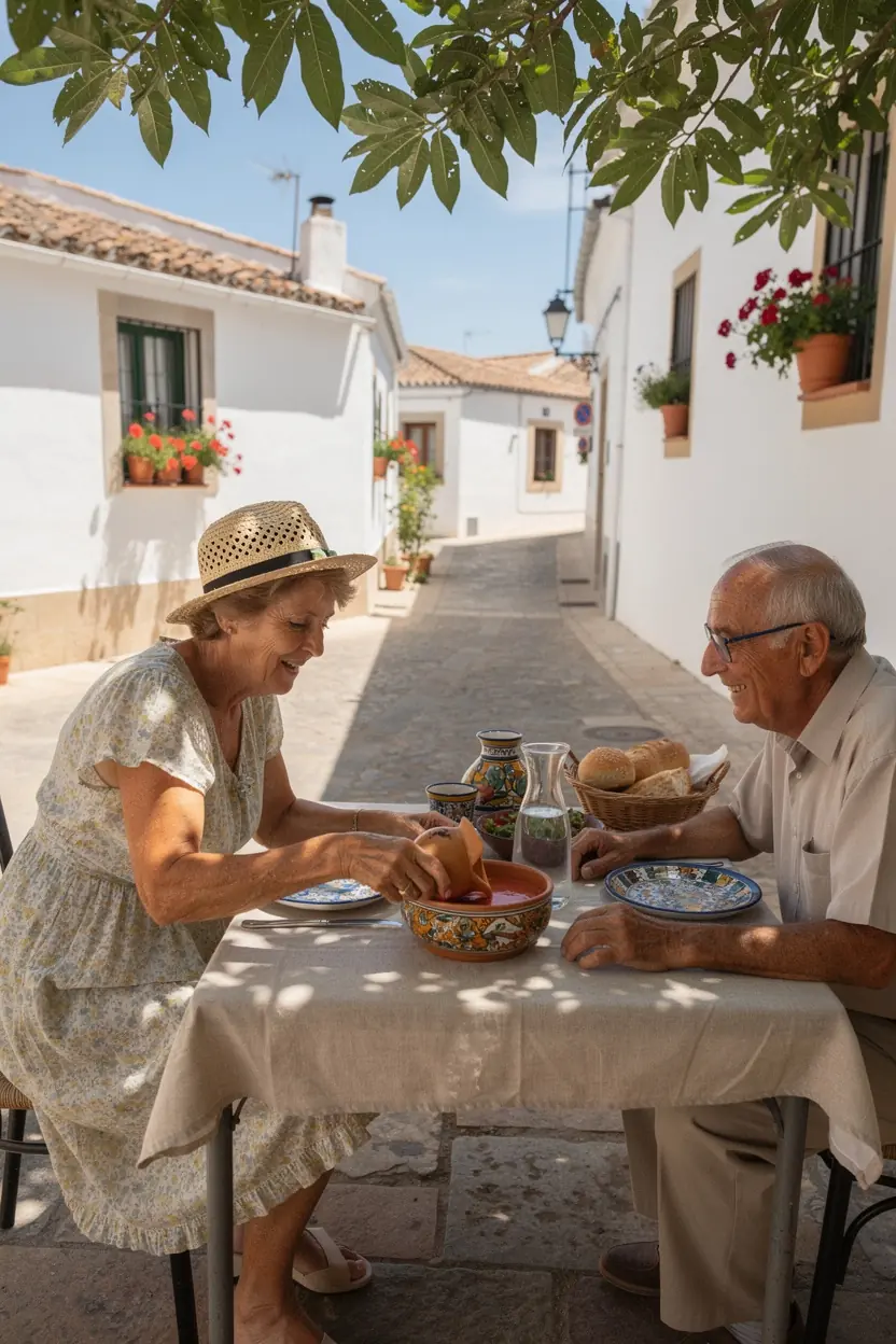 Prácticas de cocina casera en España.
